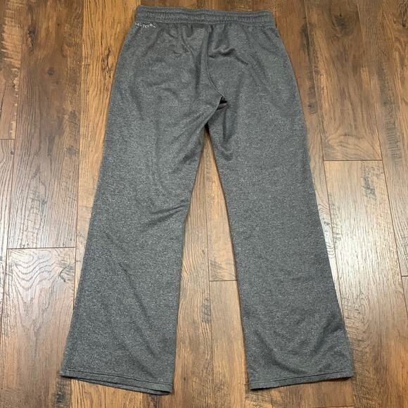 Under Armour Semi-Fitted Fleece Gray Heathered Draw String Pants - Picture 5 of 5